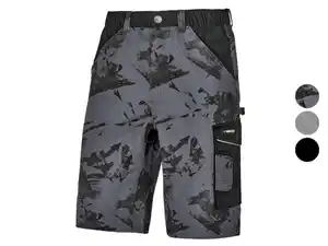 PARKSIDE® Herren Arbeitsshorts mit reflektierenden Deko Elementen