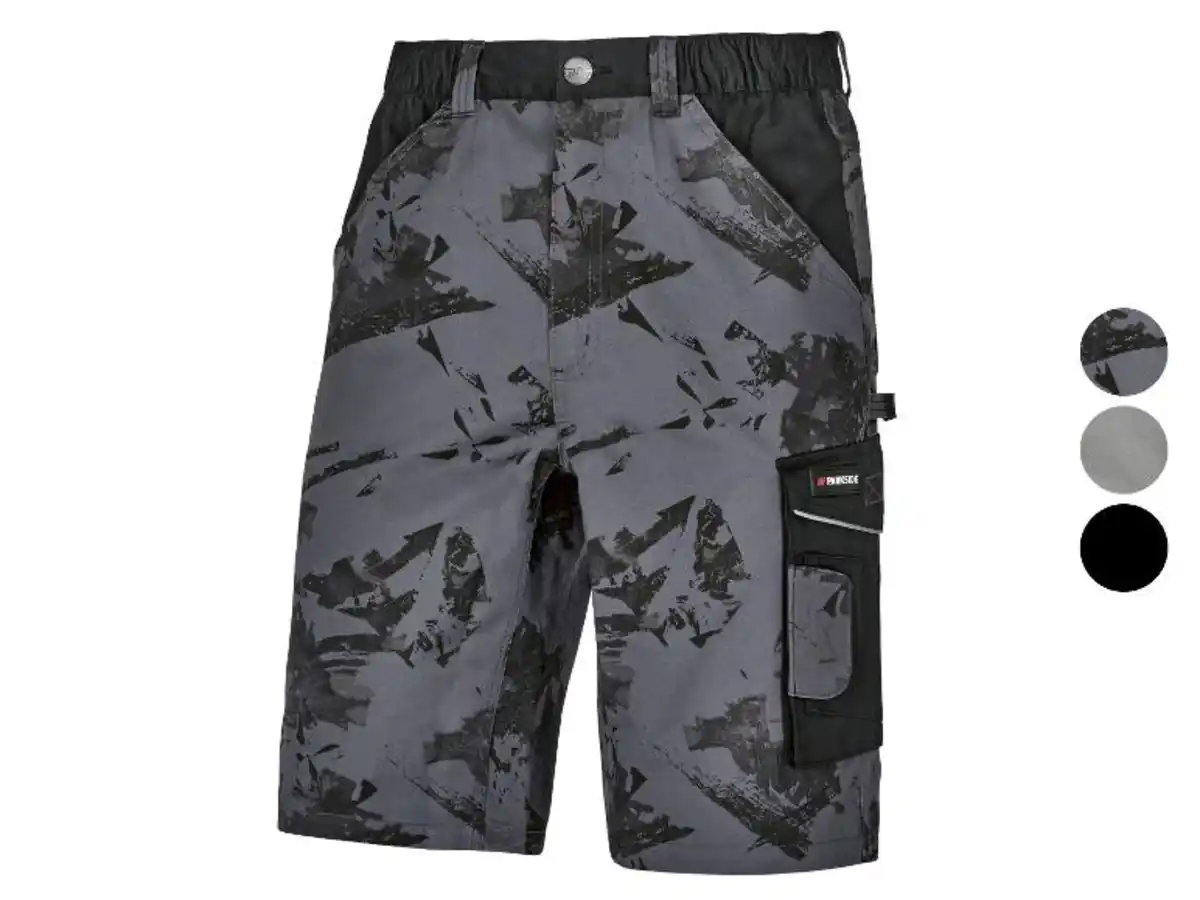 Bild 1 von PARKSIDE® Herren Arbeitsshorts mit reflektierenden Deko Elementen