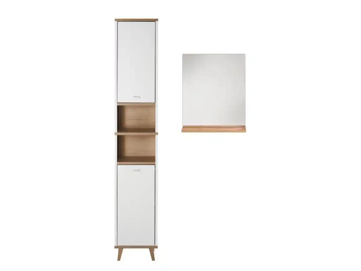 Bild 1 von LIVARNO home Badmöbel-Set »Corfu«, Eiche Wotan, (2-teilig)