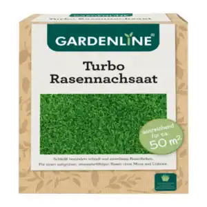 GARDENLINE Turbo-Rasennachsaat 1kg