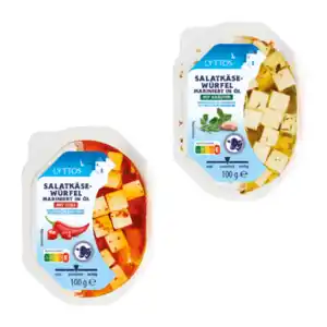 LYTTOS Marinierte Salatkäsewürfel 100g