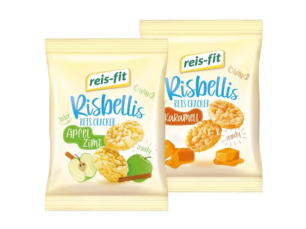 Bild 1 von Reis-fit Risbellis Reis Cracker,  40 g