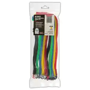 Kraft Werkzeuge Klett-Universalbinder-Set 25-tlg.