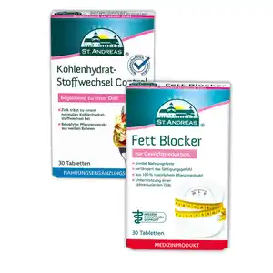 St. Andreas Kohlenhydrat-Stoffwechsel Control / Fett Blocker