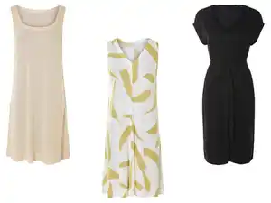 esmara® Damen Kleid, mit Leinen