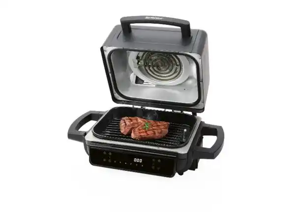 Bild 3 von SILVERCREST® KITCHEN TOOLS Heißluftfritteuse mit Grill- und Räucherfunktion »SHLFS 2200 A1«, 2200 W, 3,8 l