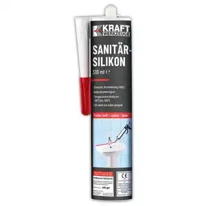 Kraft Werkzeuge Sanitär-Silikon