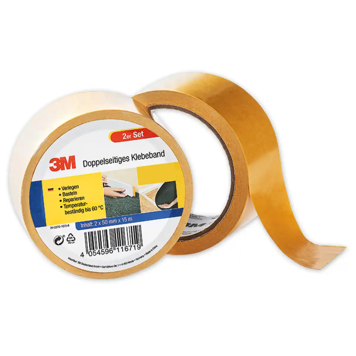 Bild 1 von 3M Doppelseitiges Klebeband 2er-Set