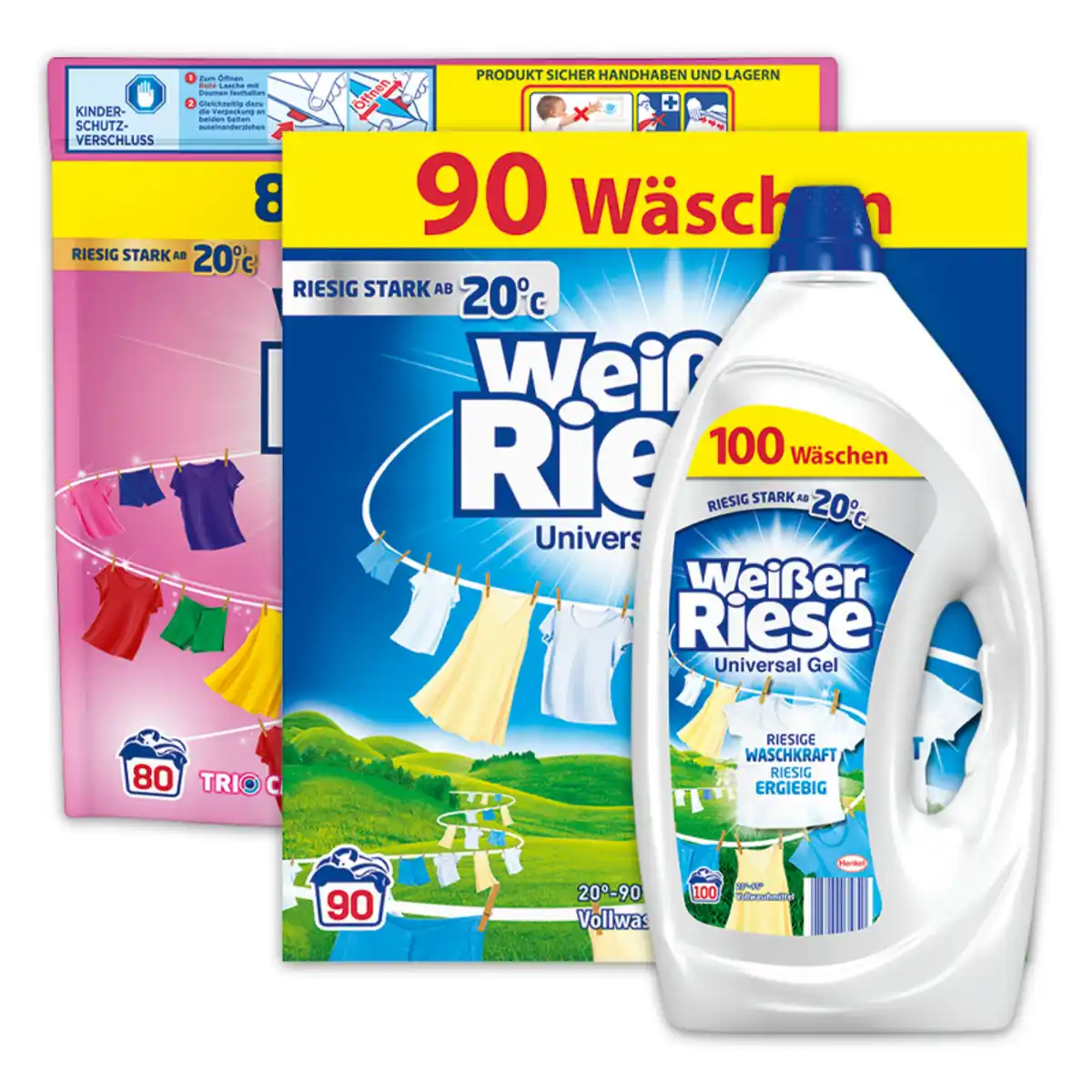 Bild 1 von Weißer Riese Waschmittel