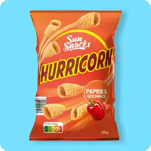SUNSNACKS Hurricorn, Nacho-Cheese oder Paprika