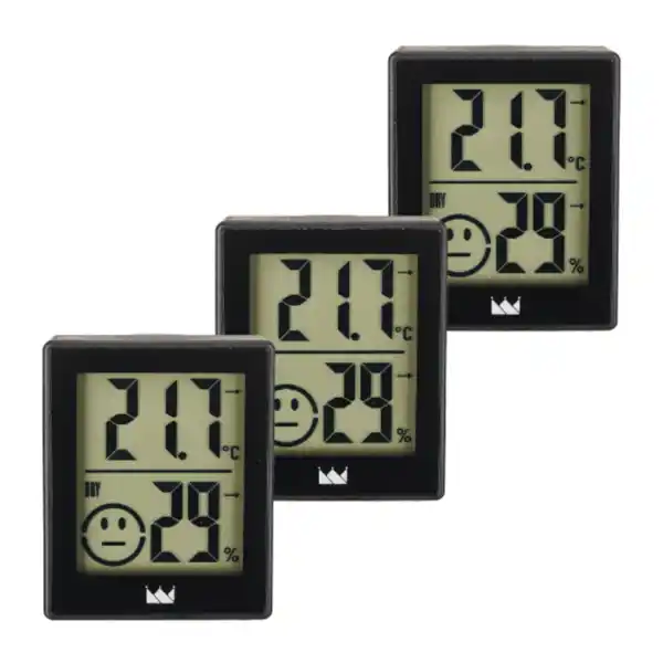 Bild 2 von KRONTALER Digitale Thermo-Hygrometer