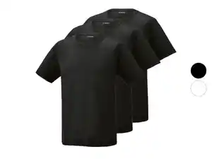PARKSIDE® Herren T-Shirts, 3 Stück, mit HeiQ Mint Technologie