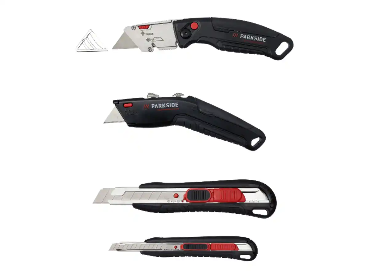 Bild 1 von PARKSIDE PERFORMANCE® Klappmesser / Doppelklingenmesser / Cuttermesser