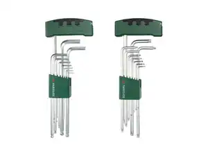 PARKSIDE® Stiftschlüssel-Satz, im Kunststoffhalter