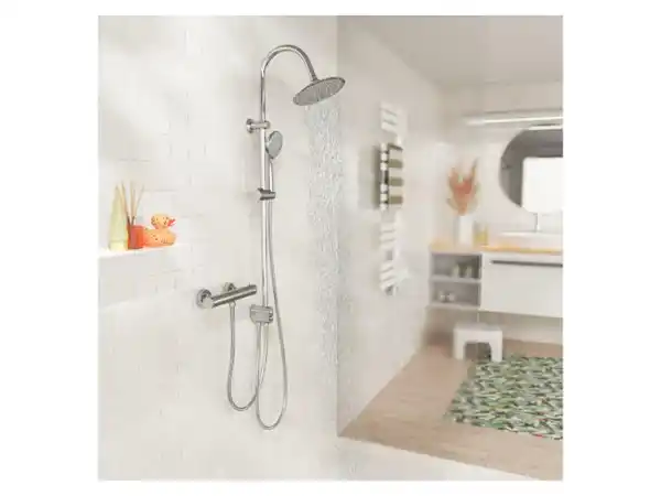 Bild 2 von Eisl Überkopfbrause-Set EASY RAIN, Chrom, mit Handbrause