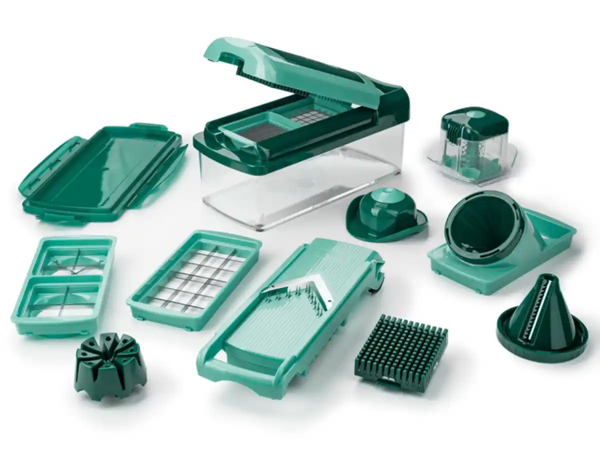 Bild 1 von Genius Nicer Dicer Genius Nicer Dicer »Fusion Smart«, 16-teilig, 1,25 l Auffangbehälter, Klingen aus Edelstahl
