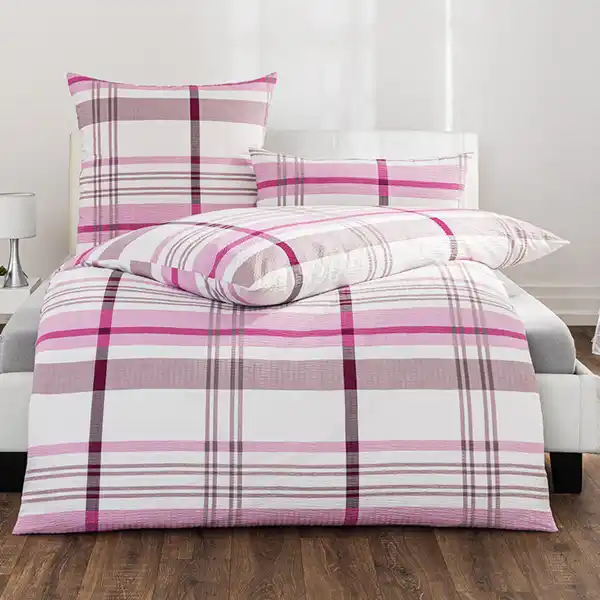 Bild 2 von Dreamtex Baumwoll-Seersucker-Bettwäsche