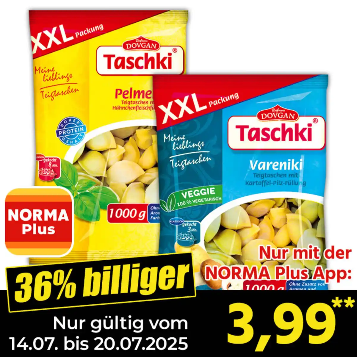 Bild 1 von Dovgan Taschki Pelmeni / Vareniki XXL
