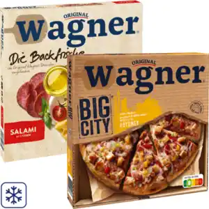 Original Wagner Big City Pizza, Die Backfrische Pizza oder Piccolinis