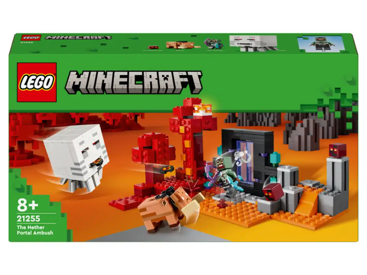 Bild 1 von Lego Minecraft 21255 »Hinterhalt am Netherportal«