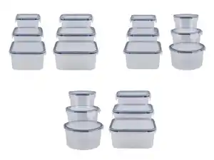 SILVERCREST® Frischhaltedosen-Set, ineinander stapelbar