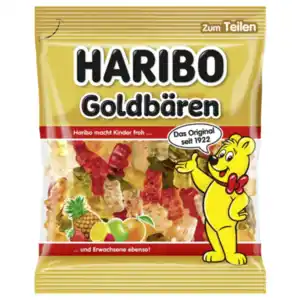 Haribo Fruchtgummi oder Lakritz