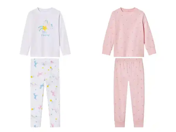 Bild 1 von lupilu® Kleinkinder Pyjama mit Rundhalsausschnitt