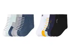 lupilu® Kleinkinder Sneakersocken, 7 Paar, mit Bio-Baumwolle