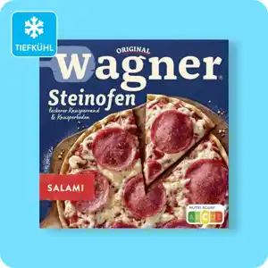 ORIGINAL WAGNER Steinofen-Pizza, Salami