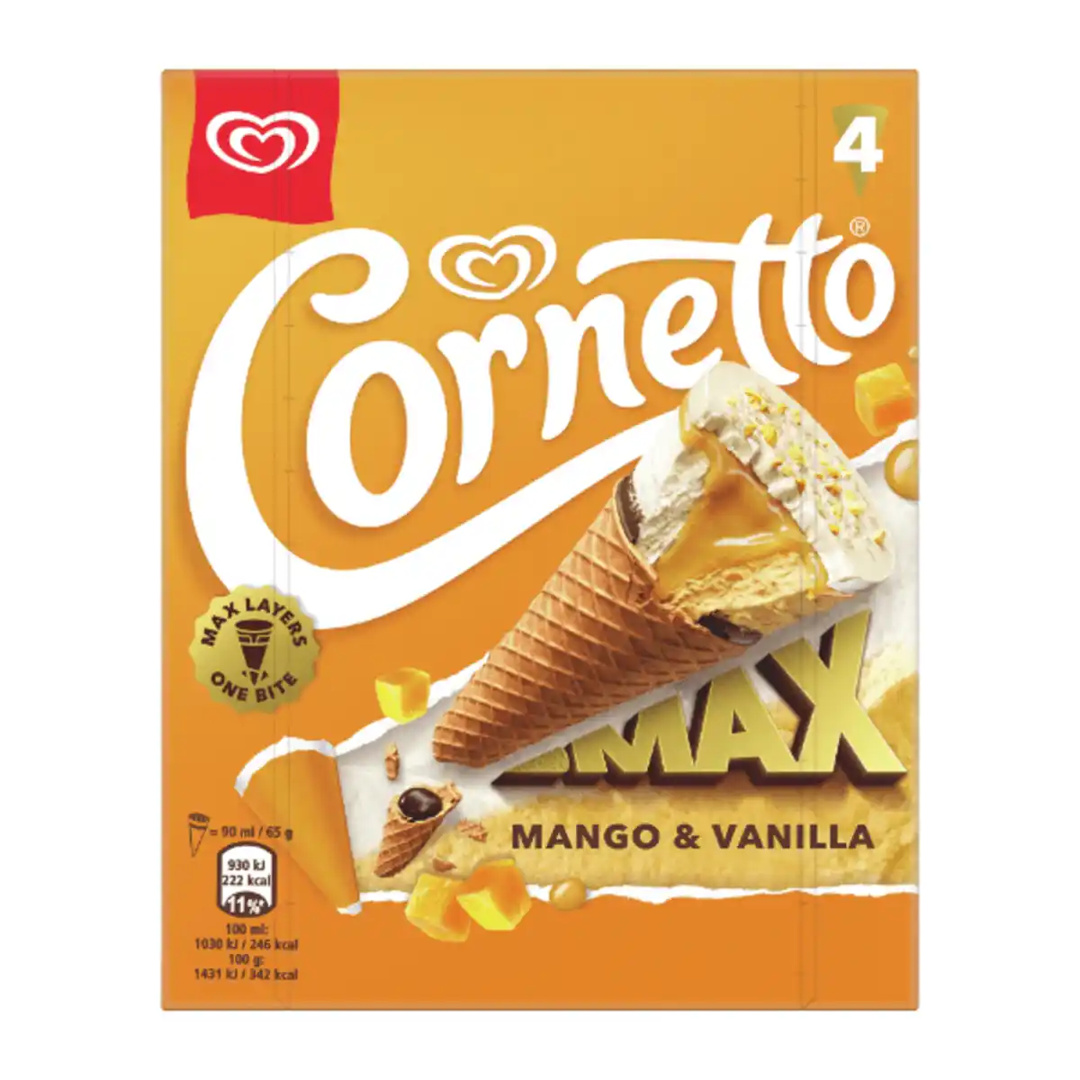 Bild 1 von LANGNESE Cornetto Max Maracuja 360ml