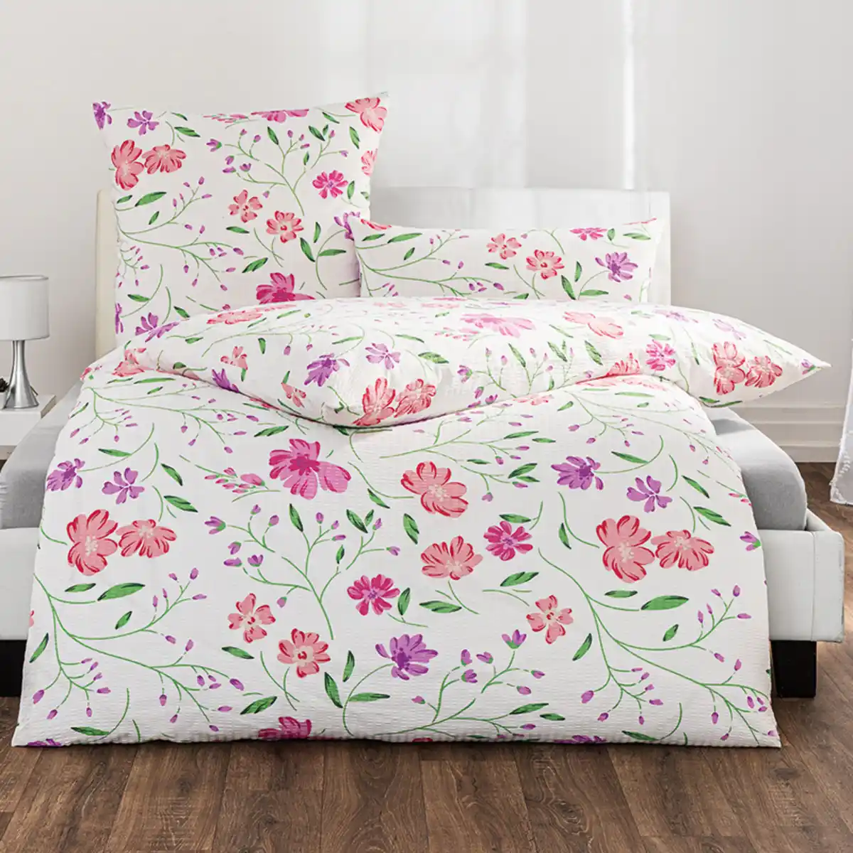 Bild 3 von Dreamtex Baumwoll-Seersucker-Bettwäsche