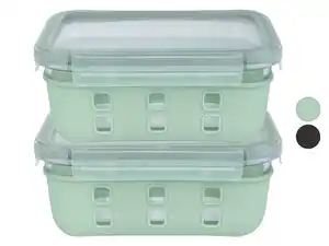 LIVARNO home Glas-Frischhaltedosen-Set, 2-teilig