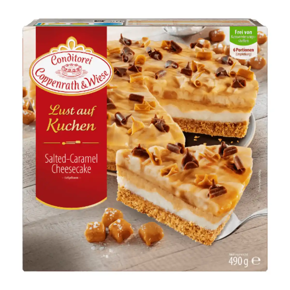 Bild 1 von COPPENRATH & WIESE Lust auf Kuchen Salted-Caramel Cheesecake 490g