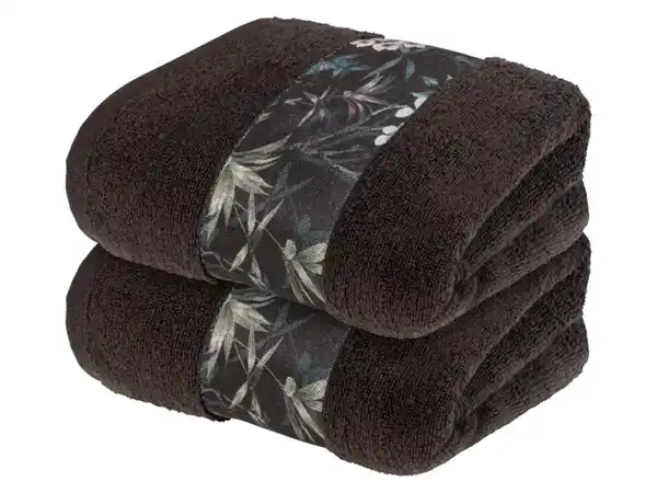 Bild 3 von LIVARNO home Frottier-Gästehandtücher, 2 Stück, 50 x 100 cm