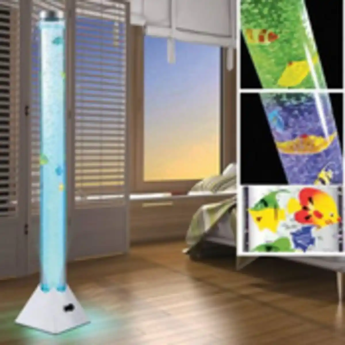 Bild 1 von Tim Home Wassersäule ca.1,2m LED mit Fischen