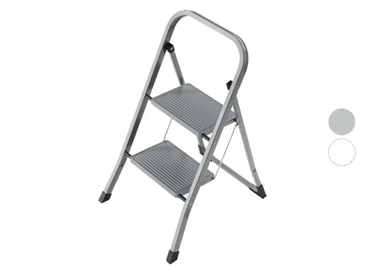Bild 1 von Hailo Trittleiter, flach zusammenklappbar
