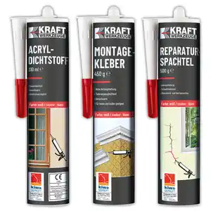 Kraft Werkzeuge Silikon / Acryl / Reparaturspachtel