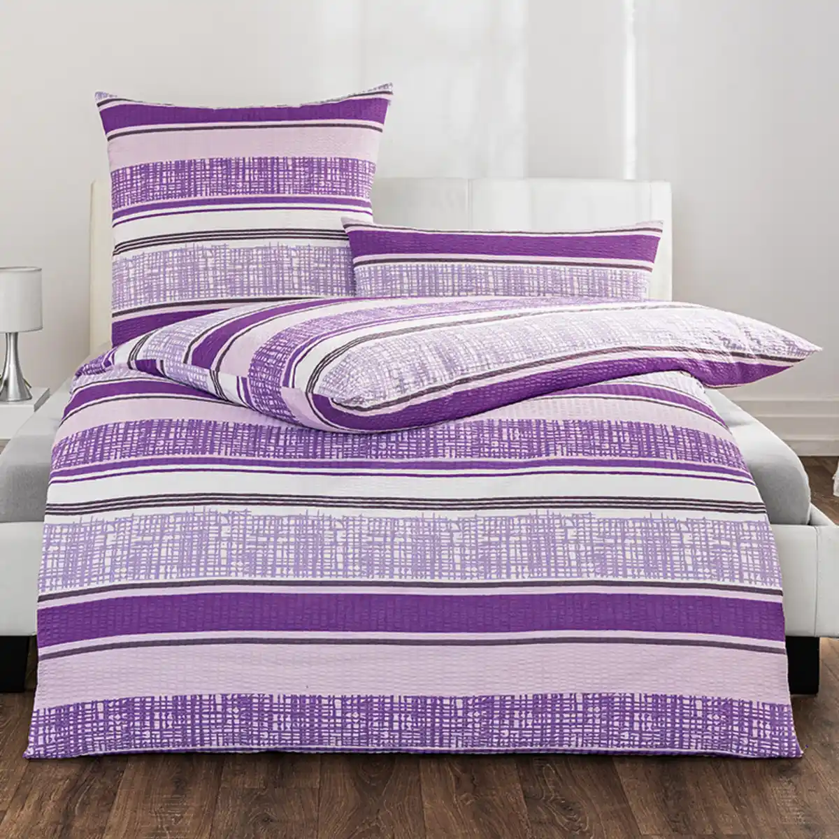 Bild 4 von Dreamtex Baumwoll-Seersucker-Bettwäsche