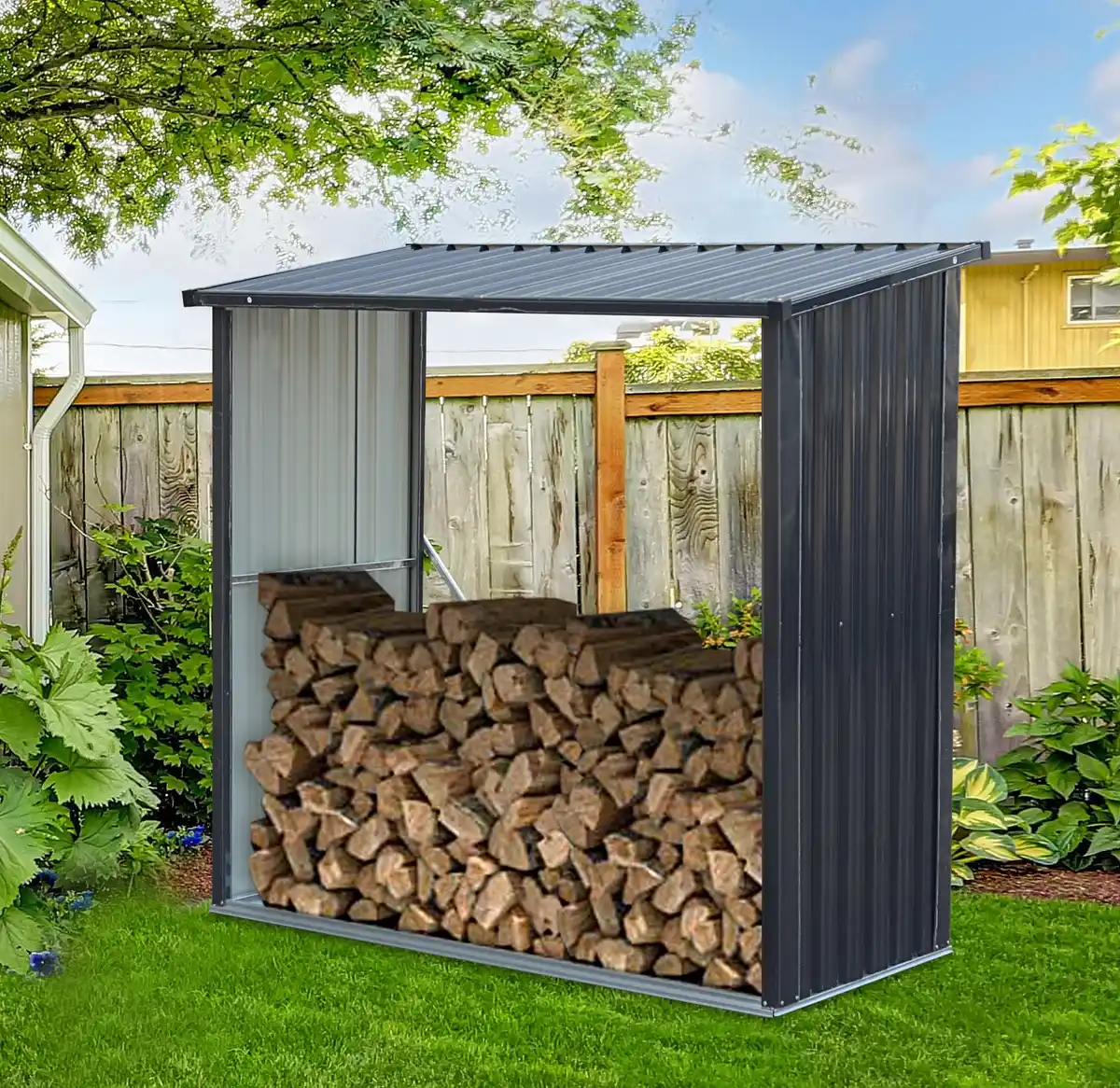 Bild 1 von Tepro Kaminholzregal Wood Store 164 x 157 x 71 cm