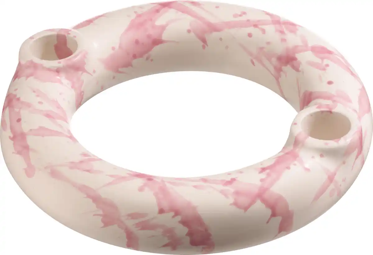 Bild 1 von dm home Stabkerzenhalter aus Keramik, mit Farbverlauf (15x3,5 cm)