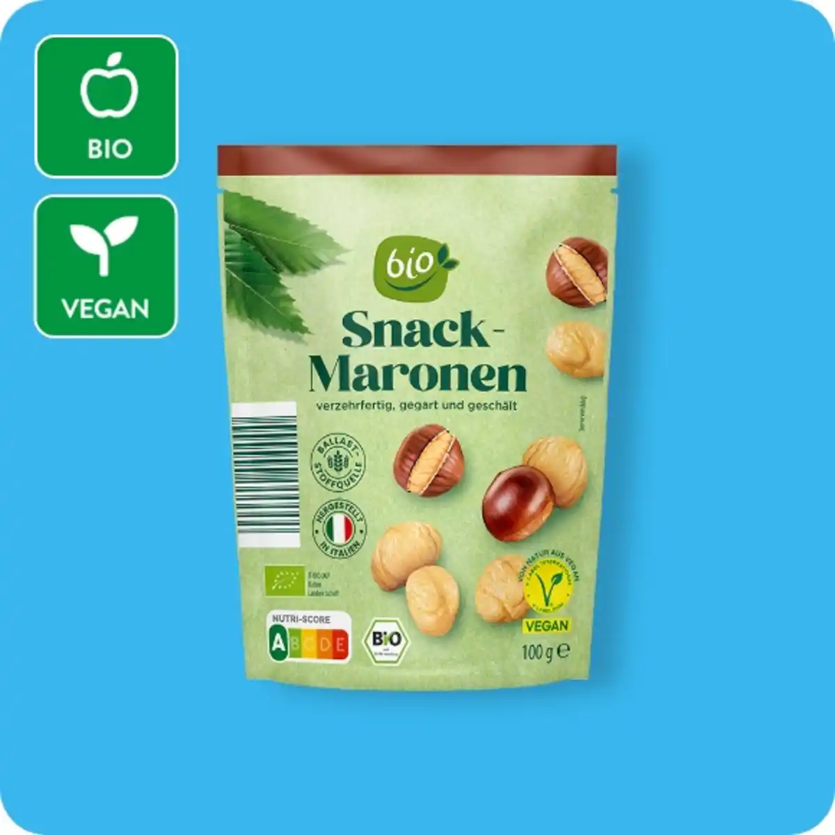 Bild 1 von BIO Bio-Snack-Maronen, Verzehrfertig