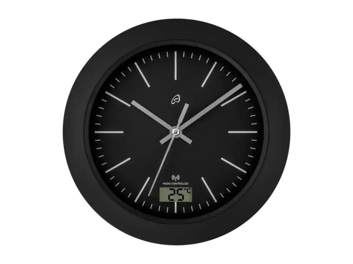 Bild 1 von AURIOL® Funk-Badezimmeruhr, mit feuchtigkeitsgeschütztem Gehäuse