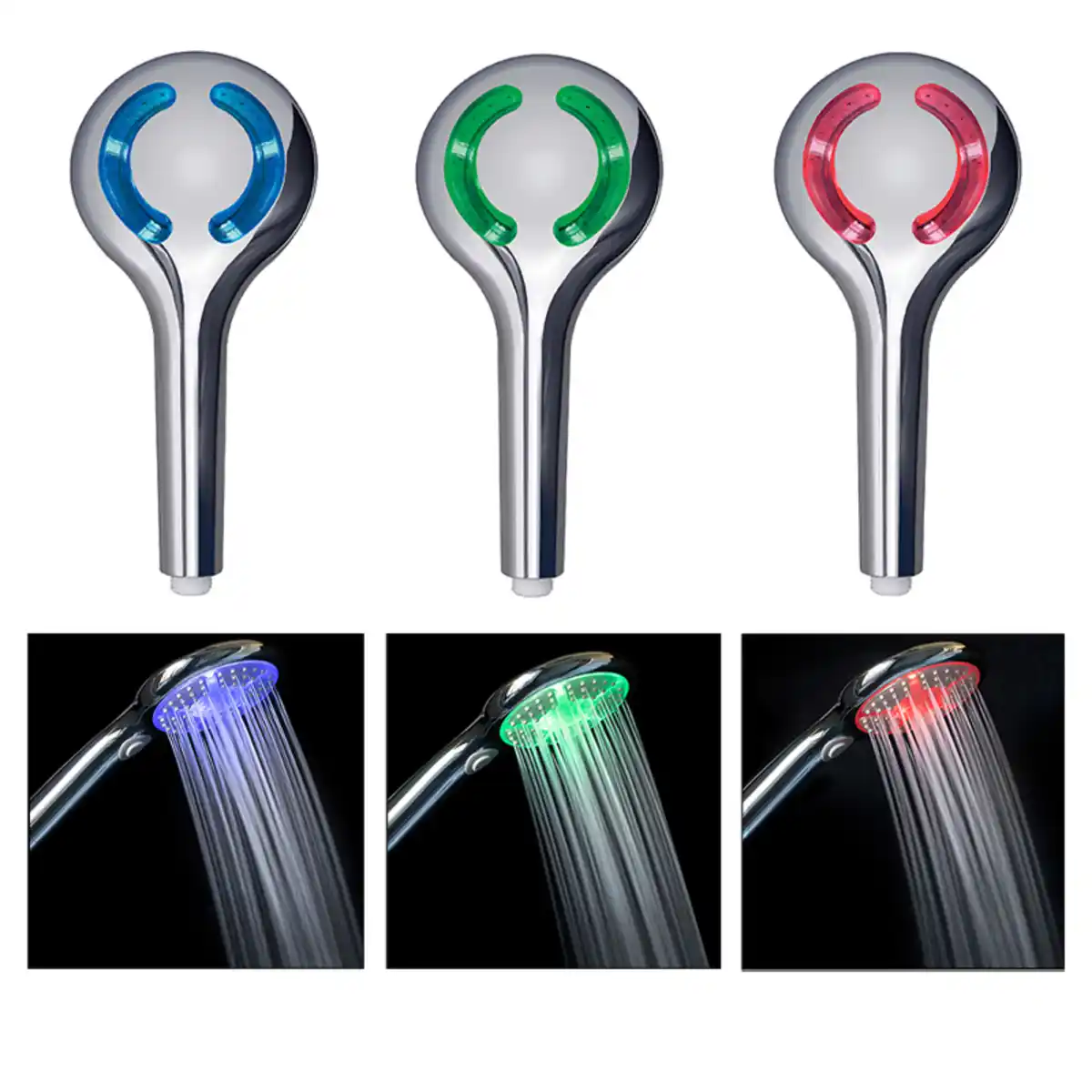 Bild 2 von Badkomfort LED-Handbrause