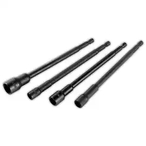 Kraft Werkzeuge Lang-Stecknuss-Set 4-tlg.