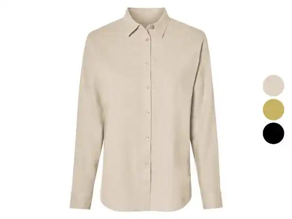 Bild 1 von esmara® Damen Leinen-Bluse, leger geschnitten
