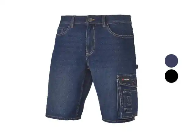 Bild 1 von PARKSIDE® Herren Jeans-Arbeitsshorts, mit Hammerschlaufe