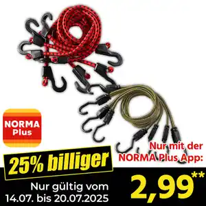 Kraft Werkzeuge Spanngummi 4er-Set