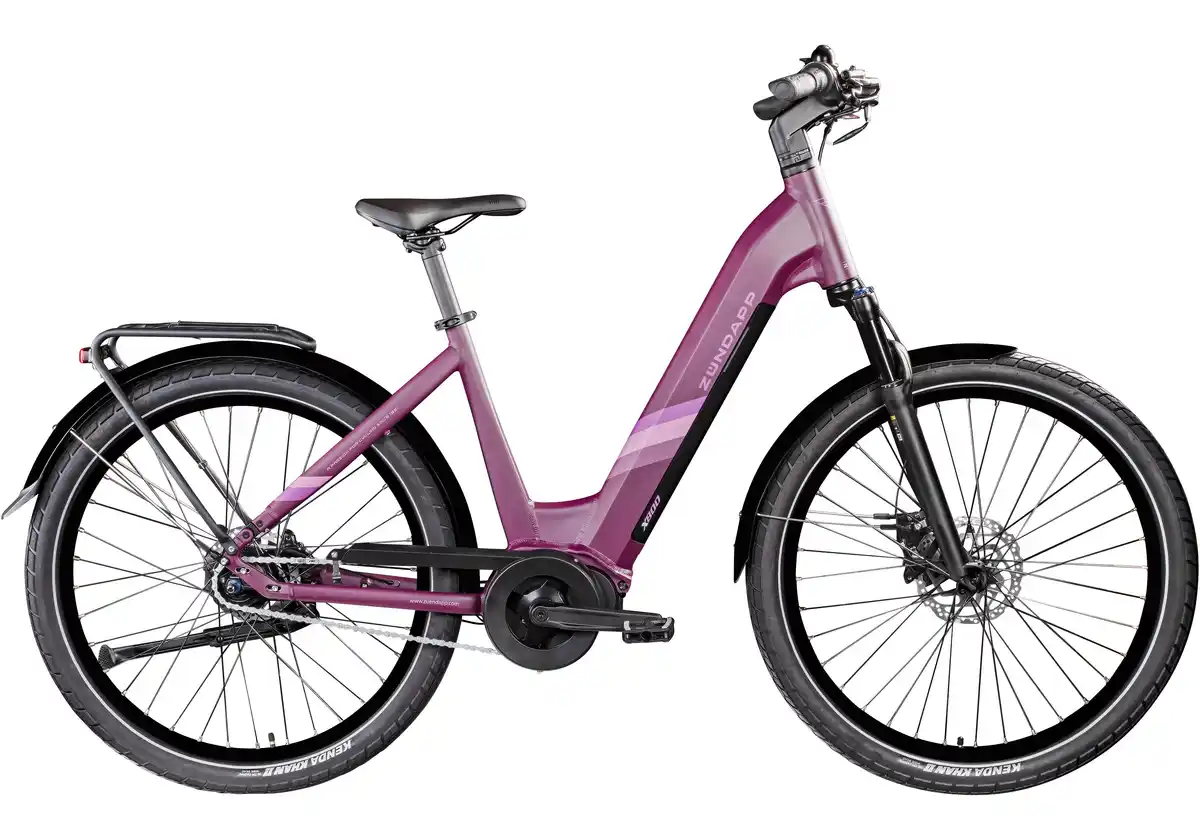 Bild 1 von Zündapp E-Bike City X800 27,5 Zoll 7-Gang 550 Wh purple violet