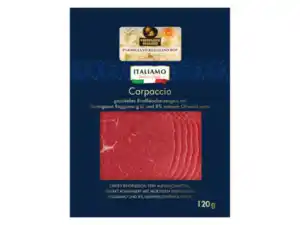 Italiamo Carpaccio vom Rind, 120 g