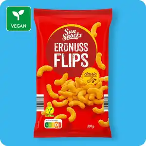 SUNSNACKS Erdnuss-Flips, 2 für 1